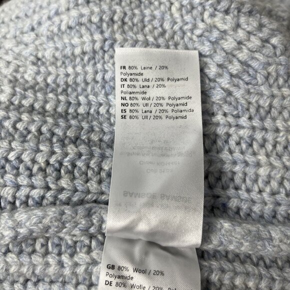 SAMSOE SAMSOE Women Kei turtleneck 11250 Color Gray Dawn Size Medium - Picture 12 of 14